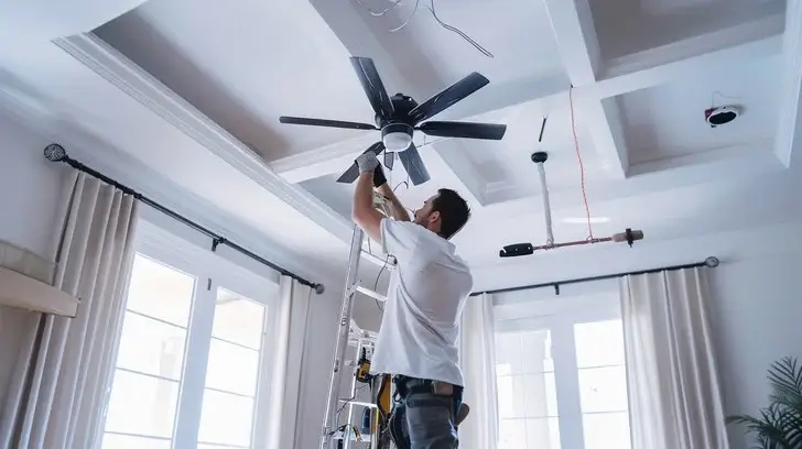 Ceiling and light Fan Installation Portland