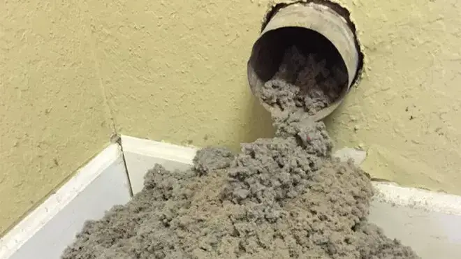 Dryer vent cleaning in Portland home