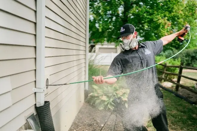 Cleaning exterior dryer vent in Beaverton